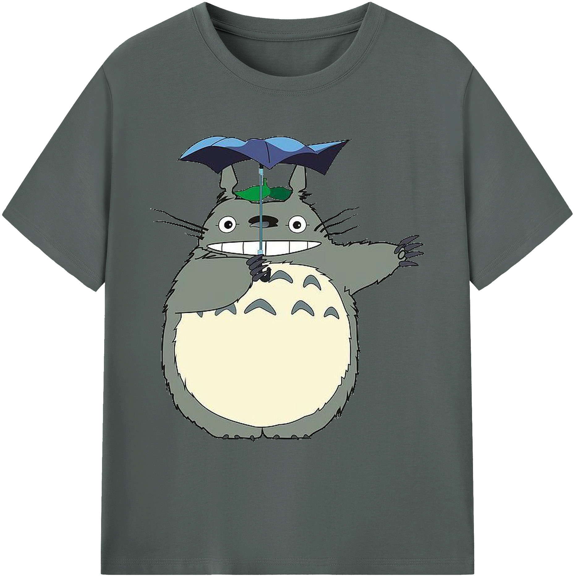 （画像用） となりのトトロ 草壁メイ 草壁サツキ My Neighbor Totoro Satsuki Kusakabe Mei Kusakabe 綿100％ メンズ半袖Tシャツ｜肌触りやわらか＆通気性